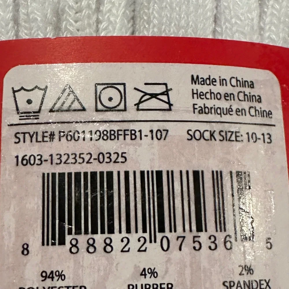 PUMA Men's Crew Socks 6-Pair White Cushioned Sport Size 10-13 NWT